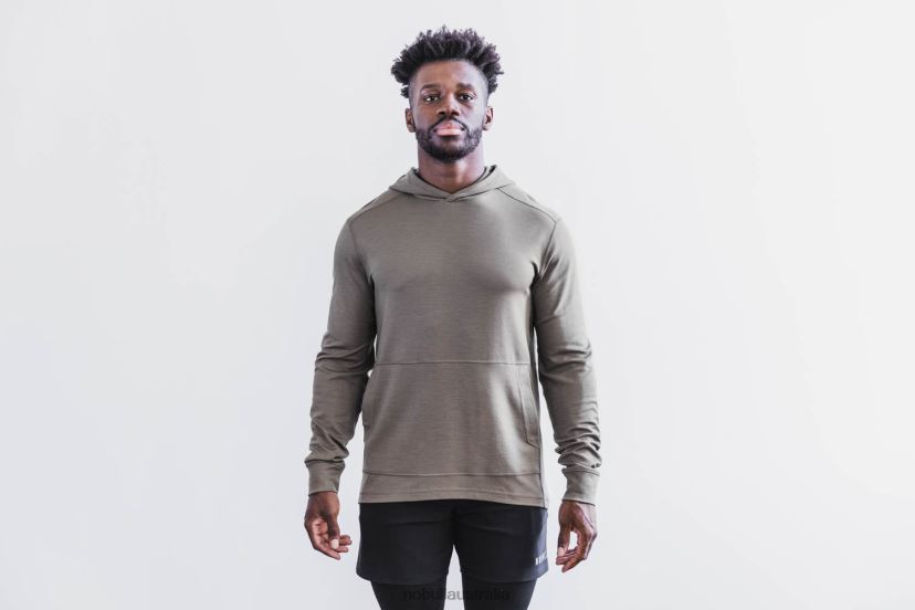 Blended Merino Wool Hoodie XJ4668312Nobull