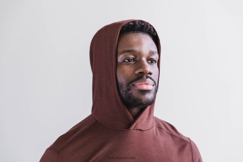 Blended Merino Wool Hoodie XJ4668313Nobull