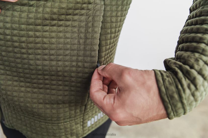 Quilted Zip-Up Jacket XJ4668382Nobull