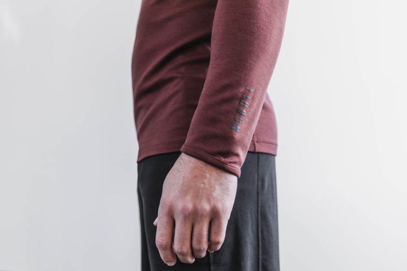 Blended Merino Wool 1/4 Zip XJ4668308Nobull