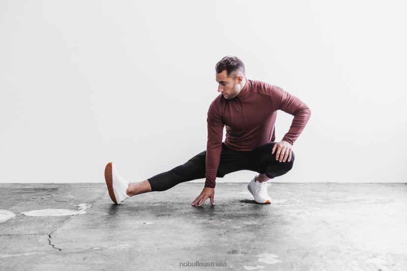 Blended Merino Wool 1/4 Zip XJ4668308Nobull