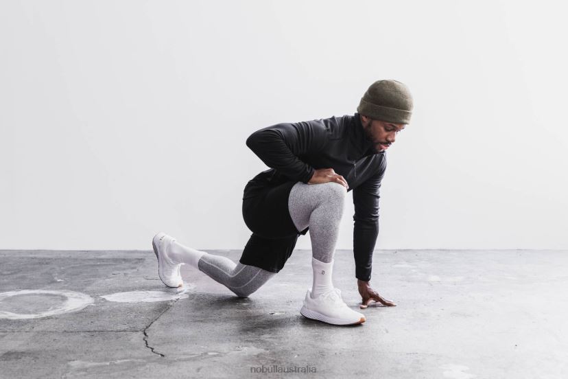 Blended Merino Wool 1/4 Zip XJ4668309Nobull