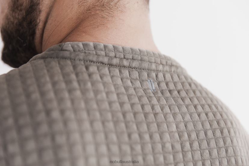 Quilted Crew Pullover XJ4668348Nobull