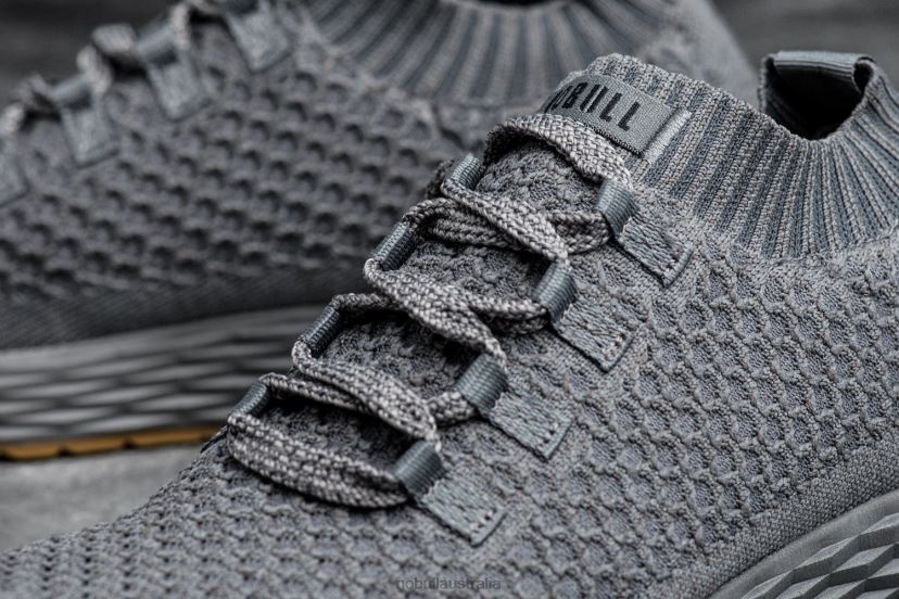 Dark Grey Knit Runner XJ4668134Nobull