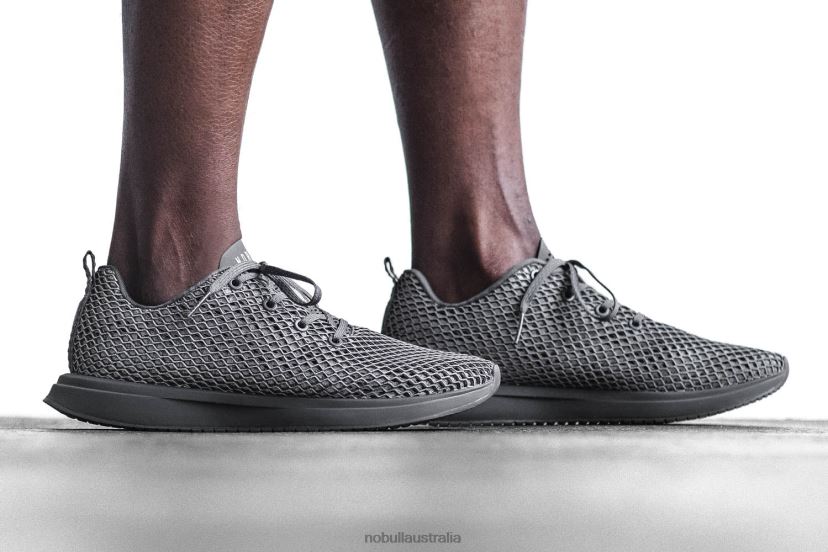 Dark Grey Reflective Mesh Runner XJ4668142Nobull