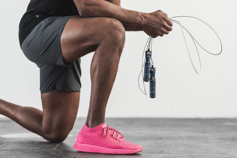 Neon Pink Reflective Knit Runner XJ4668150Nobull