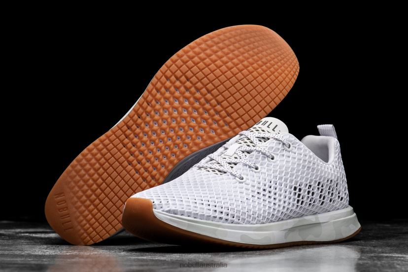 White Camo Mesh Runner XJ4668162Nobull
