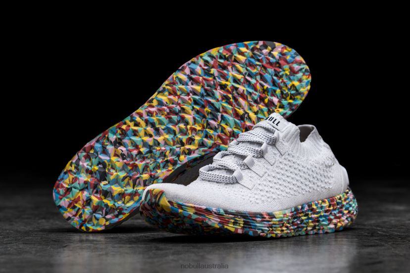 White Wild Knit Runner XJ4668161Nobull