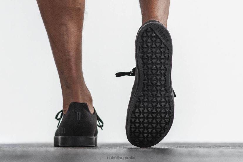 Black Canvas Trainer XJ466836Nobull