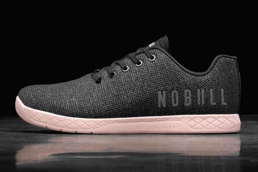 Black Heather Dusty Rose Trainer XJ466842Nobull