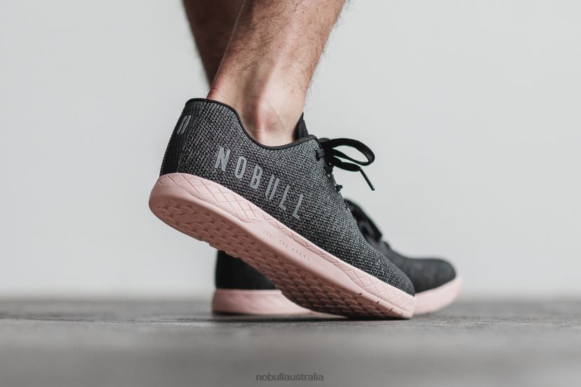 Black Heather Dusty Rose Trainer XJ466842Nobull