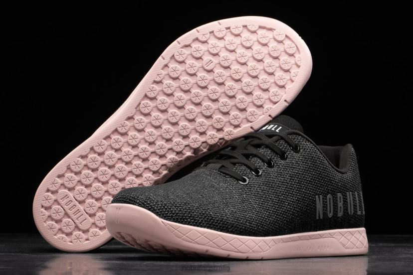 Black Heather Dusty Rose Trainer XJ466842Nobull