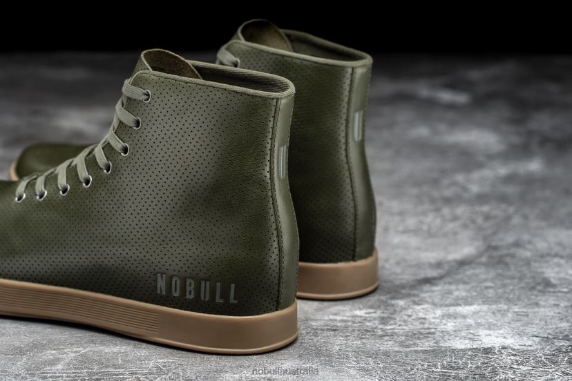 High-Top Army Leather Trainer XJ466822Nobull