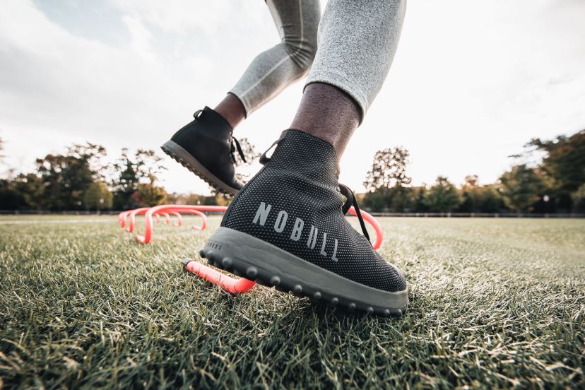 High-Top Black Ivy Turf Trainer XJ4668198Nobull