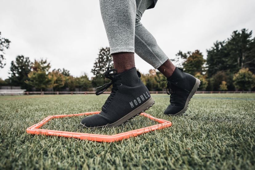 High-Top Black Ivy Turf Trainer XJ4668198Nobull