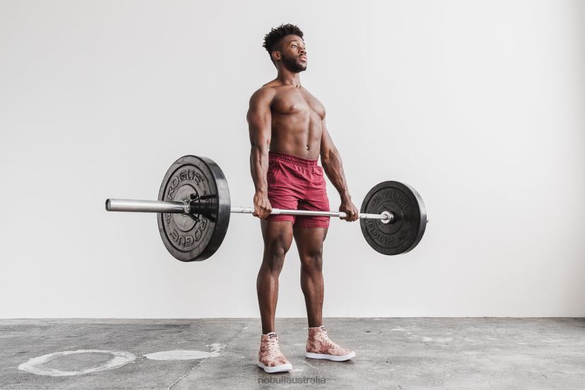 High-Top Dusty Rose Tie-Dye Canvas Trainer XJ466833Nobull