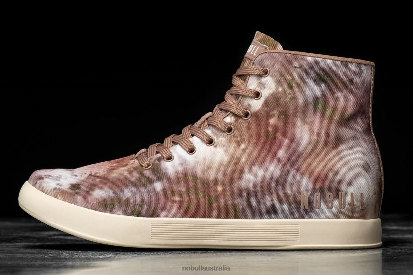 High-Top Earth Tie-Dye Canvas Trainer XJ466849Nobull