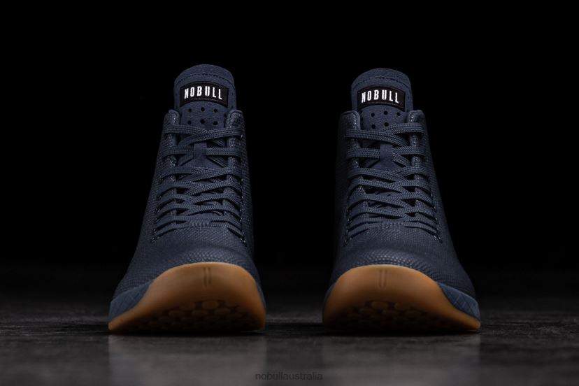 High-Top Navy Gum Trainer XJ466830Nobull