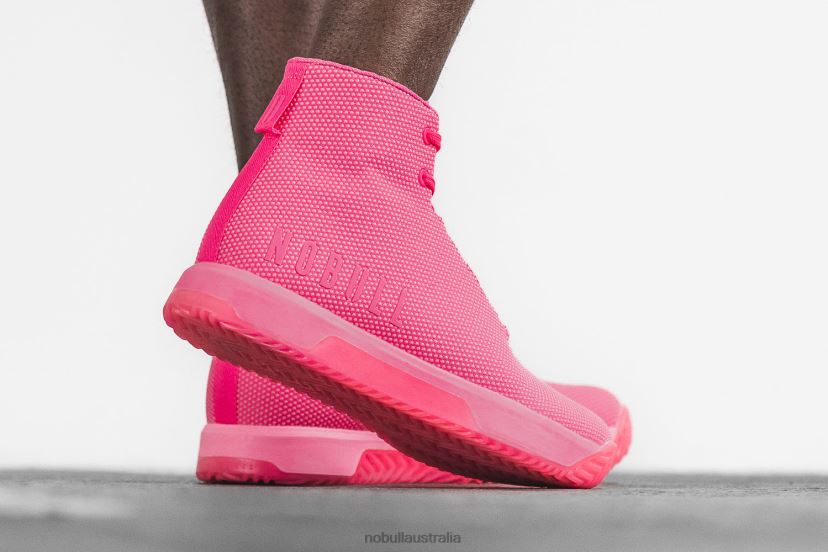 High-Top Neon Pink Trainer+ XJ4668111Nobull