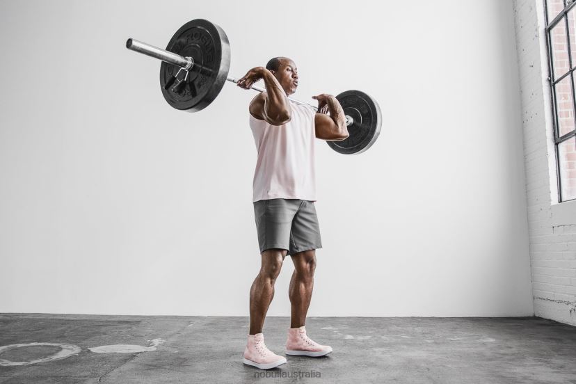 High-Top Rose Camo Canvas Trainer XJ466855Nobull