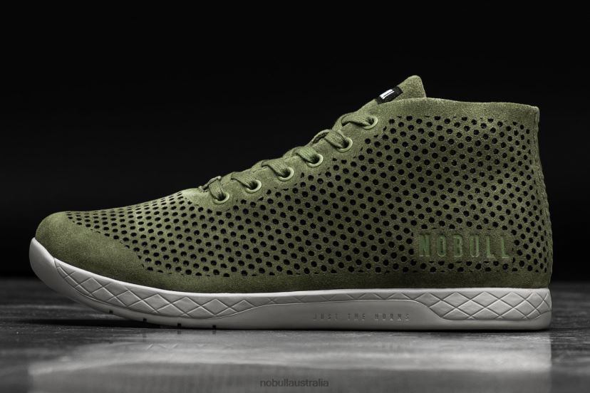 Moss Suede Mid Trainer XJ466811Nobull
