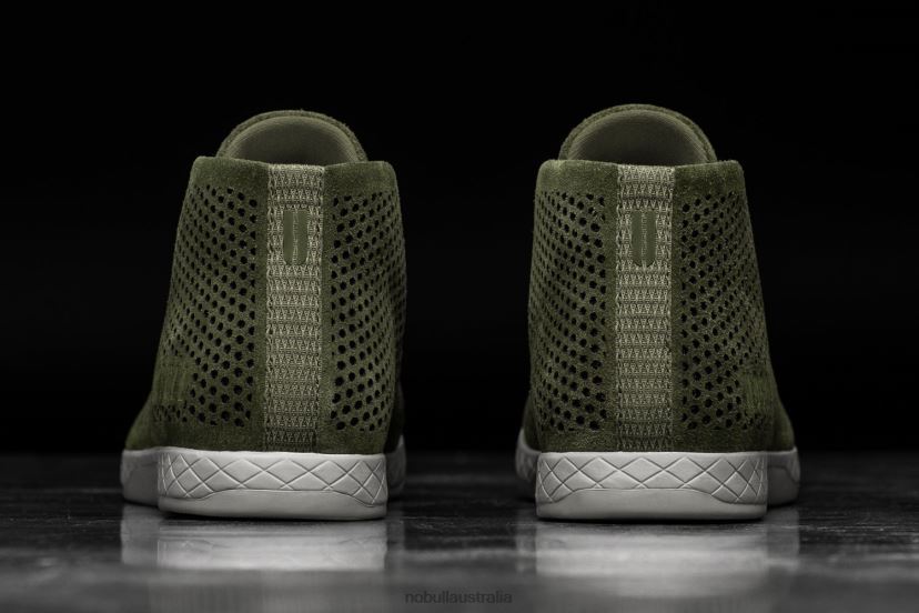 Moss Suede Mid Trainer XJ466811Nobull