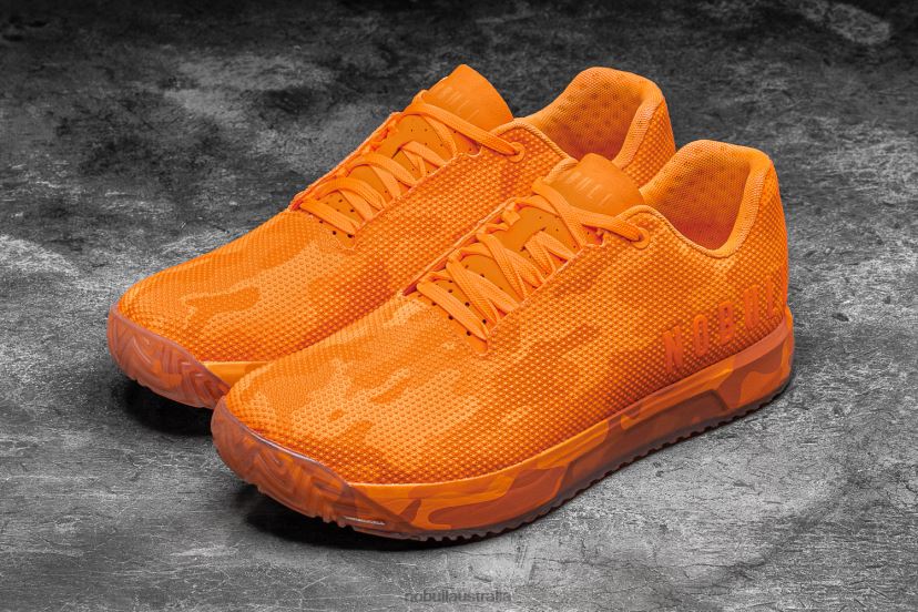 Neon Orange Camo Trainer+ XJ4668115Nobull