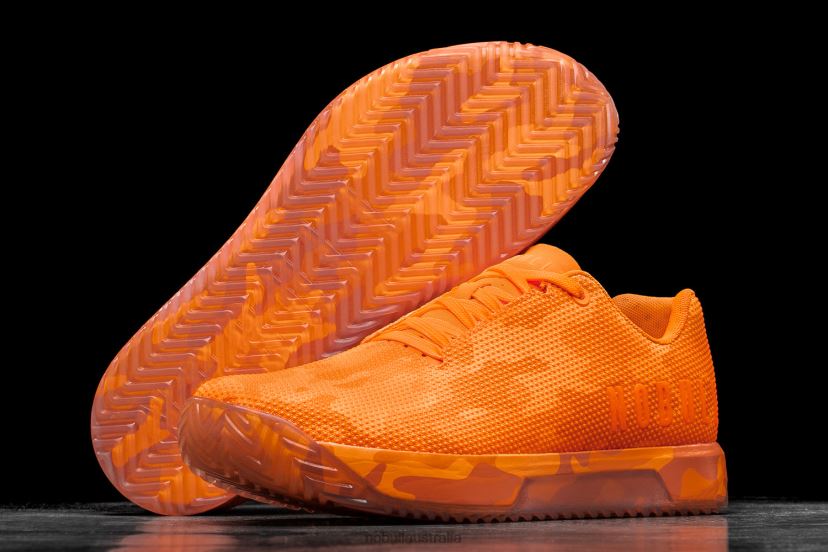Neon Orange Camo Trainer+ XJ4668115Nobull