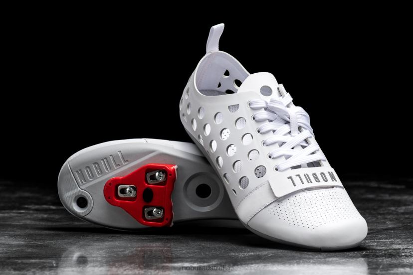 White Cycling Shoe XJ4668204Nobull
