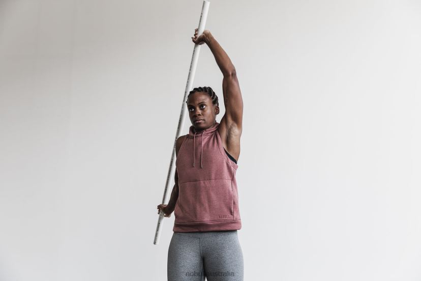 Microplush Sleeveless Hoodie XJ46681193Nobull