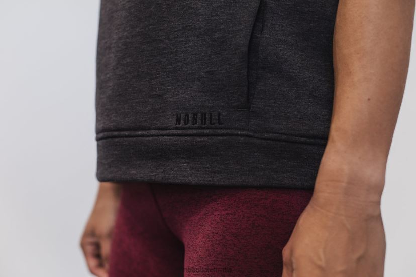 Microplush Sleeveless Hoodie XJ46681195Nobull