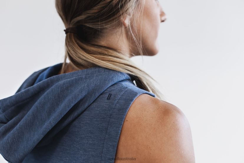 Microplush Sleeveless Hoodie XJ46681197Nobull