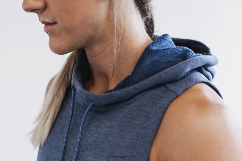 Microplush Sleeveless Hoodie XJ46681197Nobull