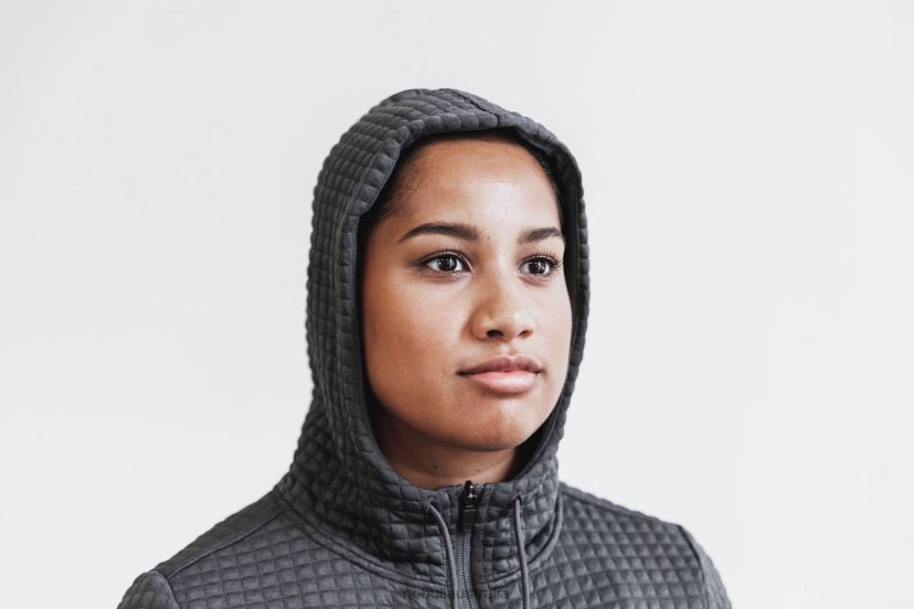 Quilted Zip-Up Jacket XJ4668754Nobull