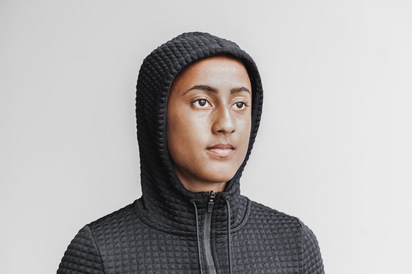 Quilted Zip-Up Jacket XJ4668757Nobull