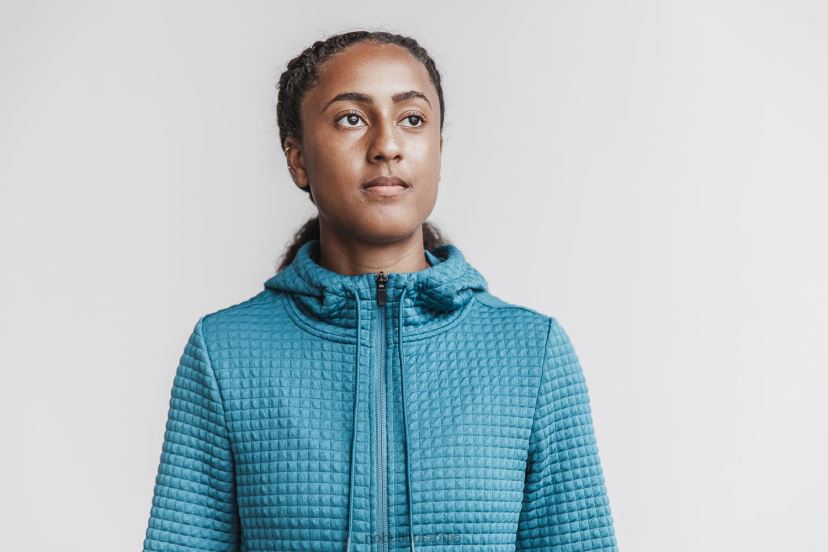 Quilted Zip-Up Jacket XJ4668758Nobull