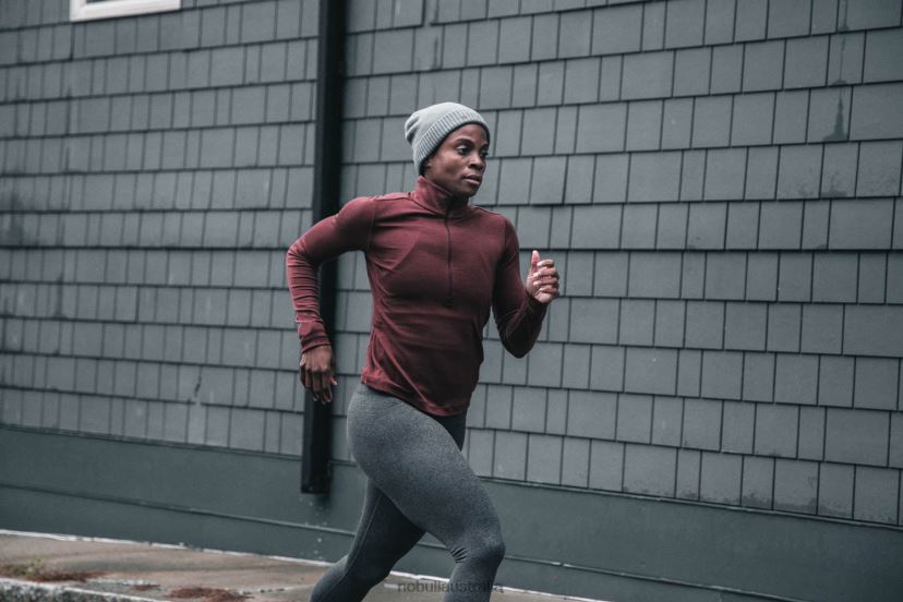 Blended Merino Wool 1/4 Zip XJ4668718Nobull