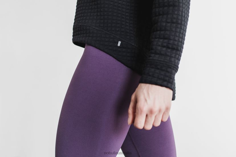 Quilted Crew Pullover XJ4668793Nobull