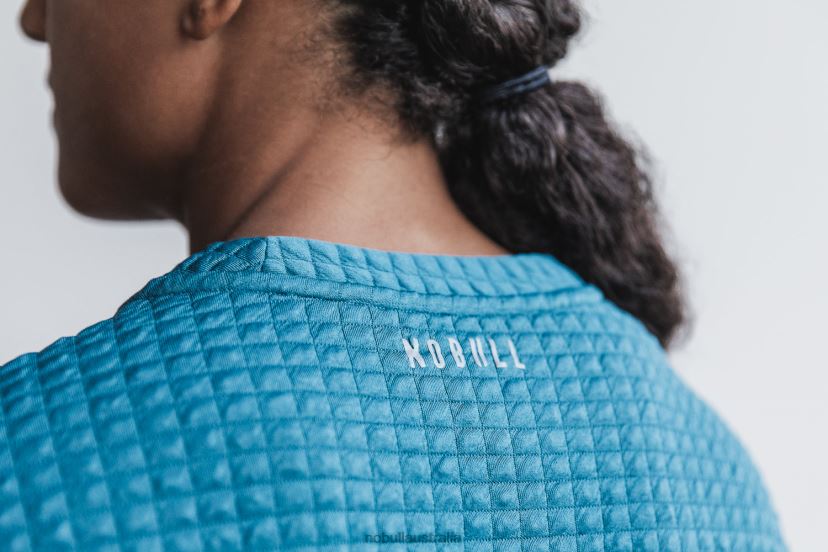 Quilted Crew Pullover XJ4668800Nobull