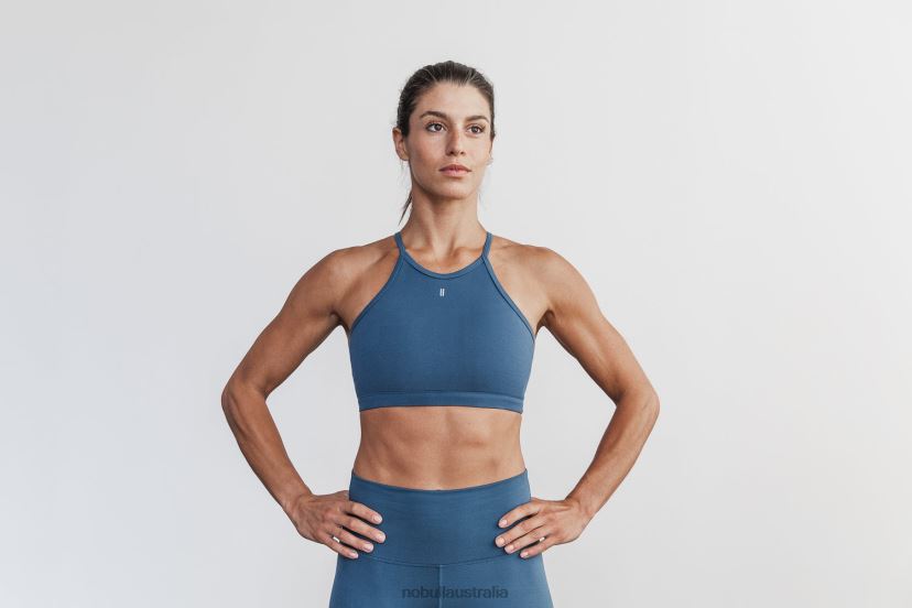 Halter Sports Bra XJ4668972Nobull