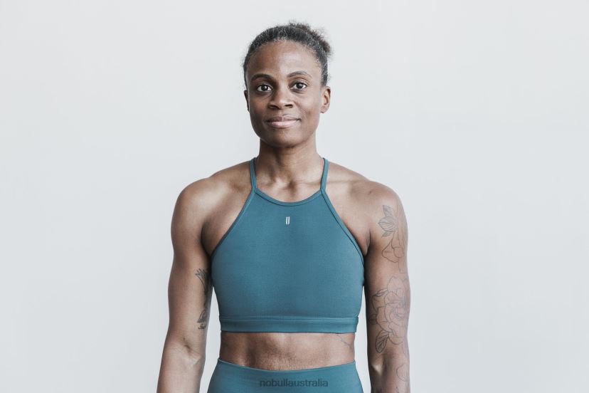 Halter Sports Bra XJ4668975Nobull