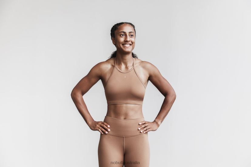 Halter Sports Bra XJ4668977Nobull