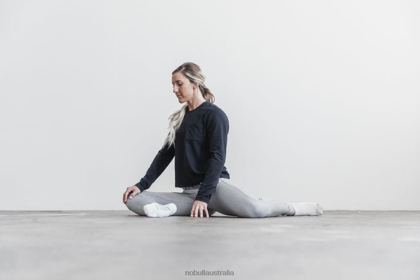 Heavyweight Long Sleeve Pocket Boxy Tee XJ46681134Nobull