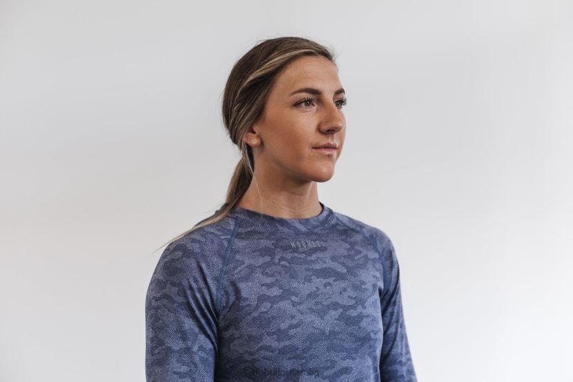 Lightweight Textured Long Sleeve Tee XJ46681154Nobull