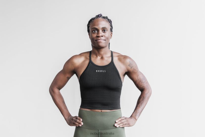 Halter Crop Tank XJ46681244Nobull