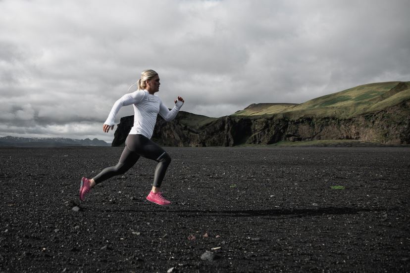 Bright Pink Knit Runner XJ4668579Nobull