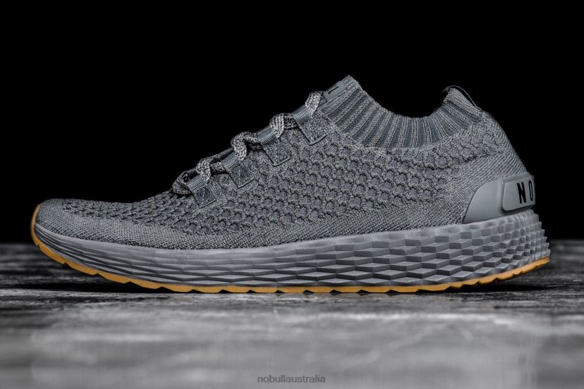 Dark Grey Knit Runner XJ4668581Nobull