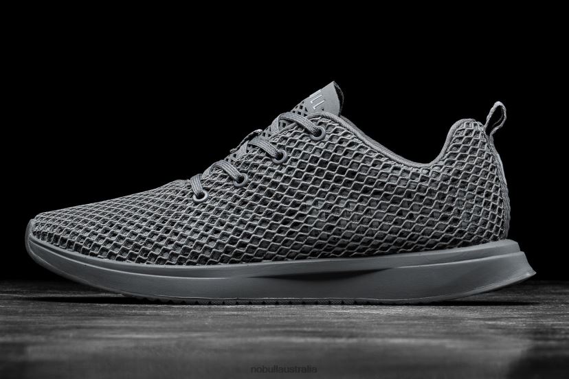 Dark Grey Reflective Mesh Runner XJ4668576Nobull