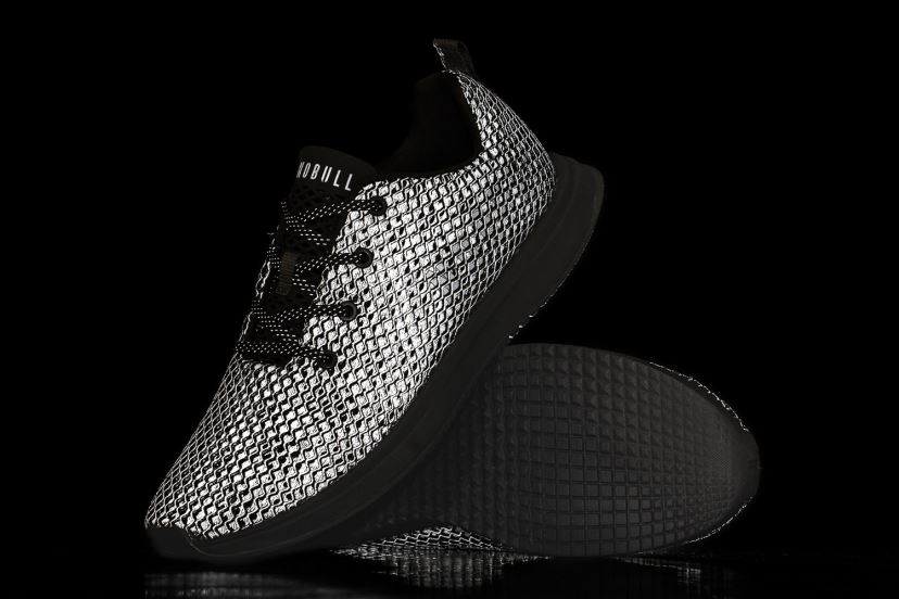 Dark Grey Reflective Mesh Runner XJ4668576Nobull