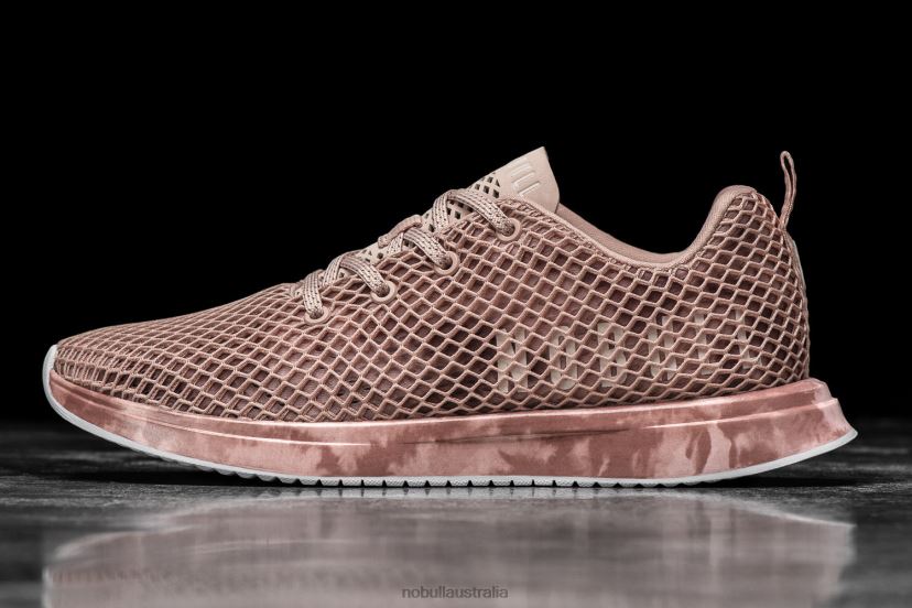 Dusty Rose Tie-Dye Mesh Runner XJ4668599Nobull